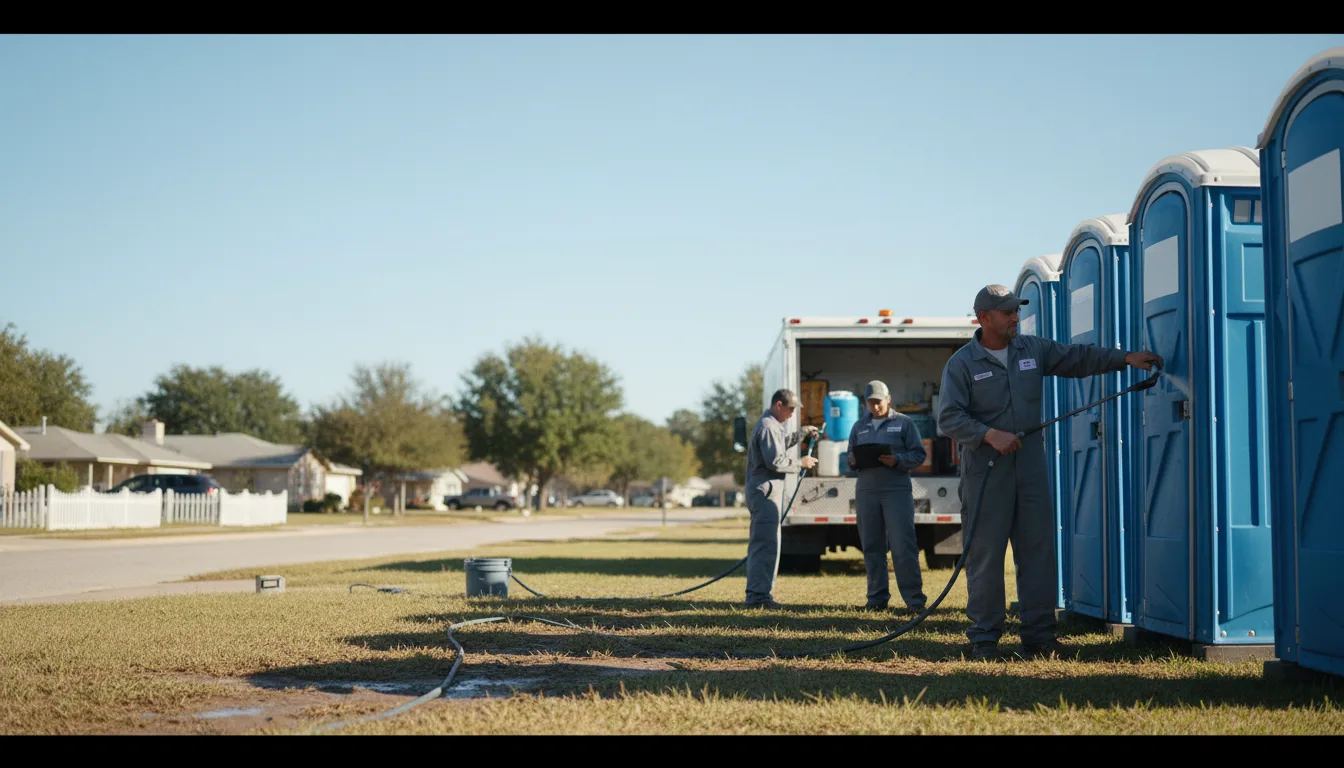Long-Term Portable Toilet Rental in Attica, KS near me